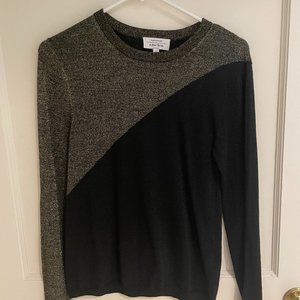 Paris Atelier & Other Stories - Black and Gold Metallic Sweater